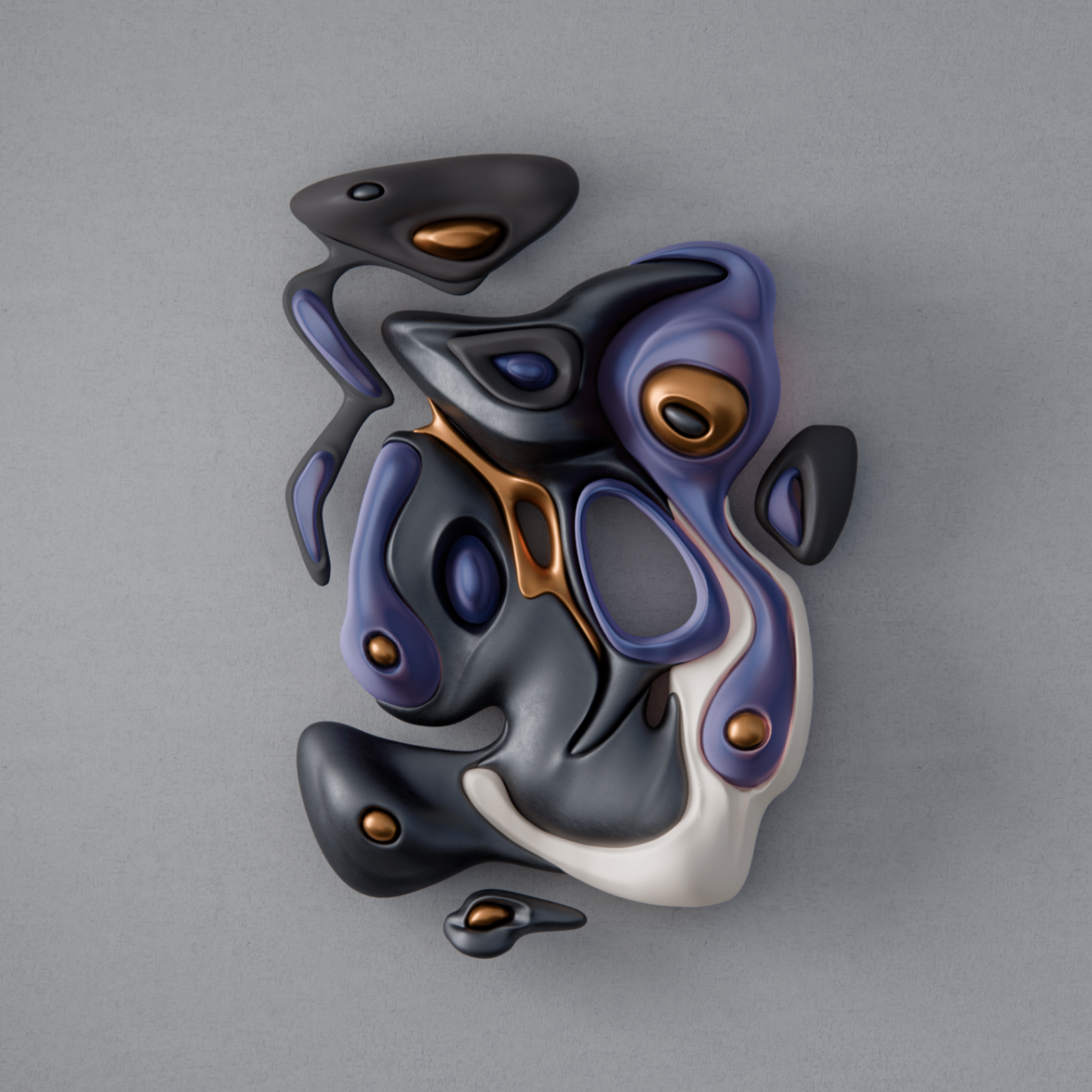 Untitled (Oval Triptych)