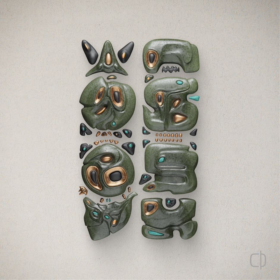 Glyphs — view 2